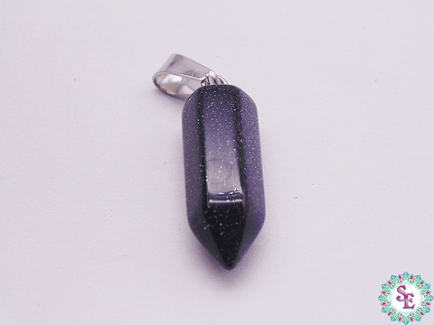 PIEDRA NATURAL PENDULO PQ 9*22M LLUVIA PLATA