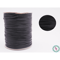 BLACK VIVORA CORD 2.0MM ROLL*100YARDS