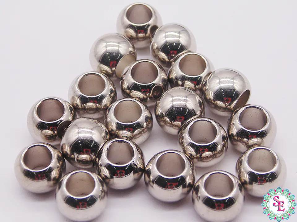 PLASTIMETAL REDONDO #12MM NIQUEL X 100 GRAMOS  1