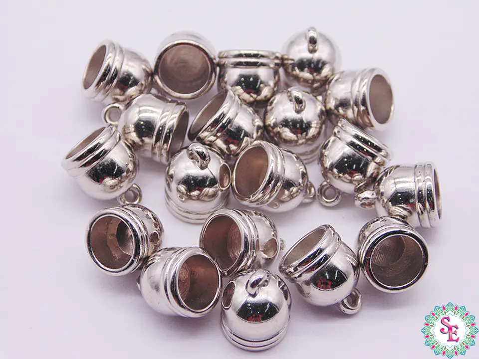 PLASTIMETAL CAMPANA 10MM PLATEADA PAQ X100 GRAMOS  1