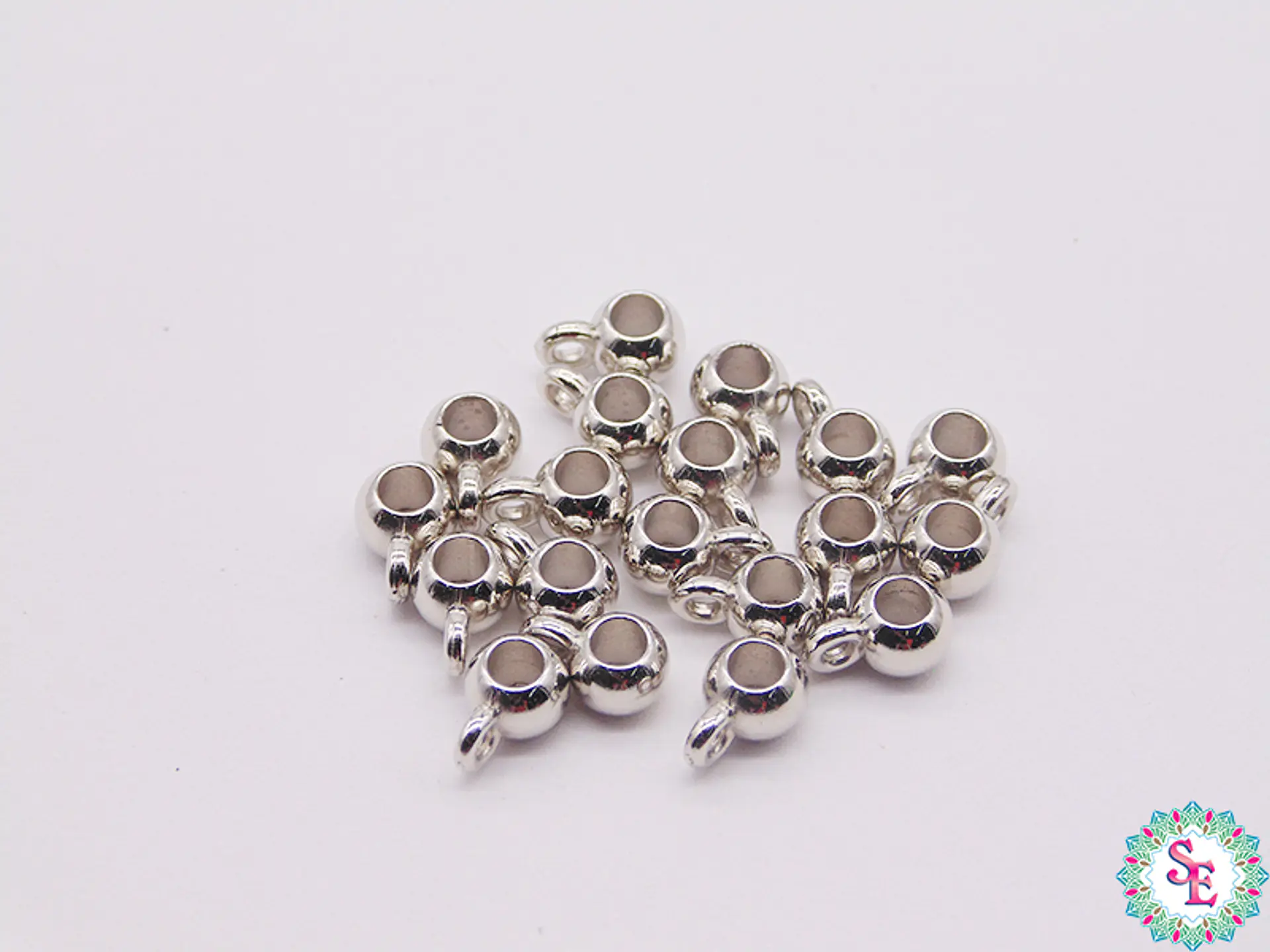 PLASTIMETAL PORTADIJE 6MM NIQUELADO PAQ X 100 GRAMOS  1
