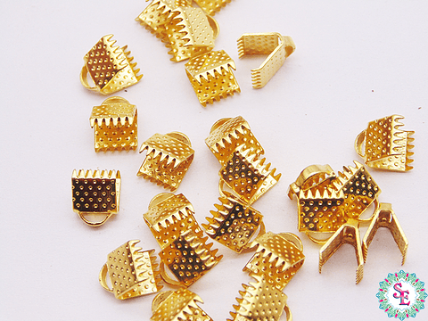 TERMINAL CARTERA 5MM DORADO 