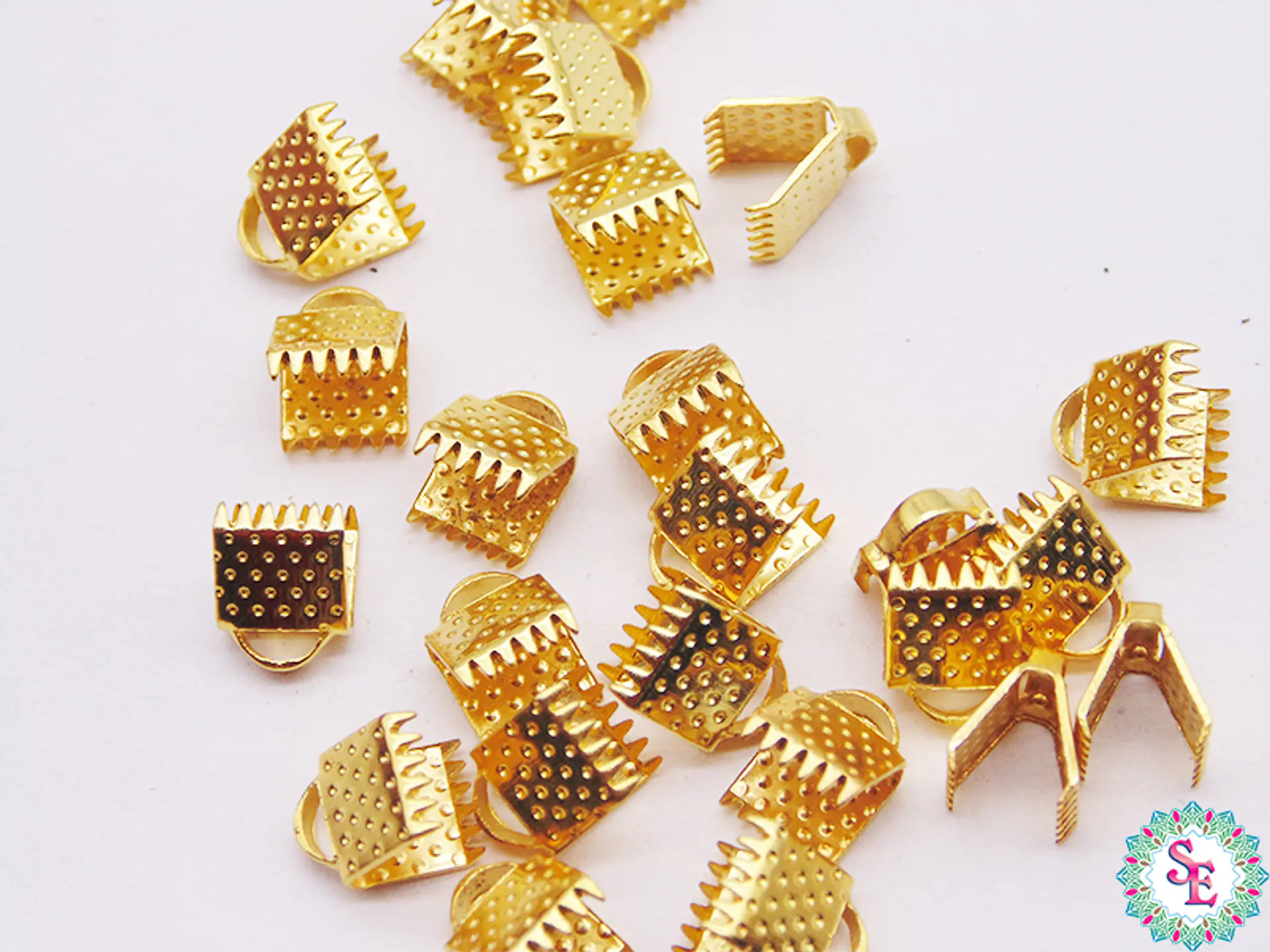 TERMINAL CARTERA 5MM DORADO  1