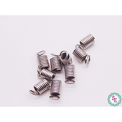 MEDIUM NICKEL SPRING TERMINAL 5.40MM X 100 GRAMS