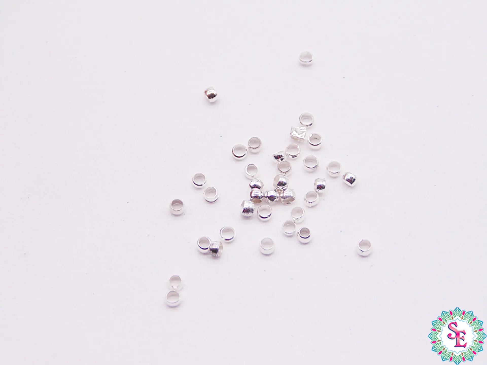 SILVER FANTASY CONNECTOR 2MM (ESCALACHIN) PACK X 1000 UNIT APPROX 1