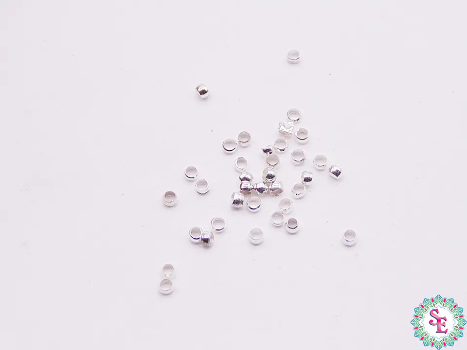 SILVER FANTASY CONNECTOR 2MM (ESCALACHIN) PACK X 1000 UNIT APPROX 1