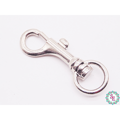 NICKEL PLATED CARABINER 72MM X UNIT