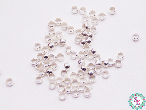 CONECTOR FANTASIA PLATEADA 3MM ( ESCALACHIN ) 