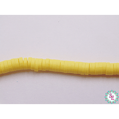 FIMO DISC 4MM YELLOW 41CM APPROX