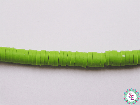 FIMO DISCO 4MM VERDE VICHE TIRA 41CM APROXIMADO 