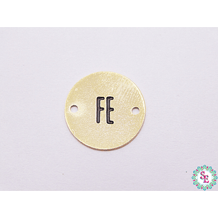 ORO GOLFI TERMINAL REDONDO FE 15MM X UND 