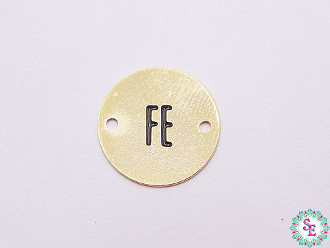 ORO GOLFI TERMINAL REDONDO FE 15MM X UND 