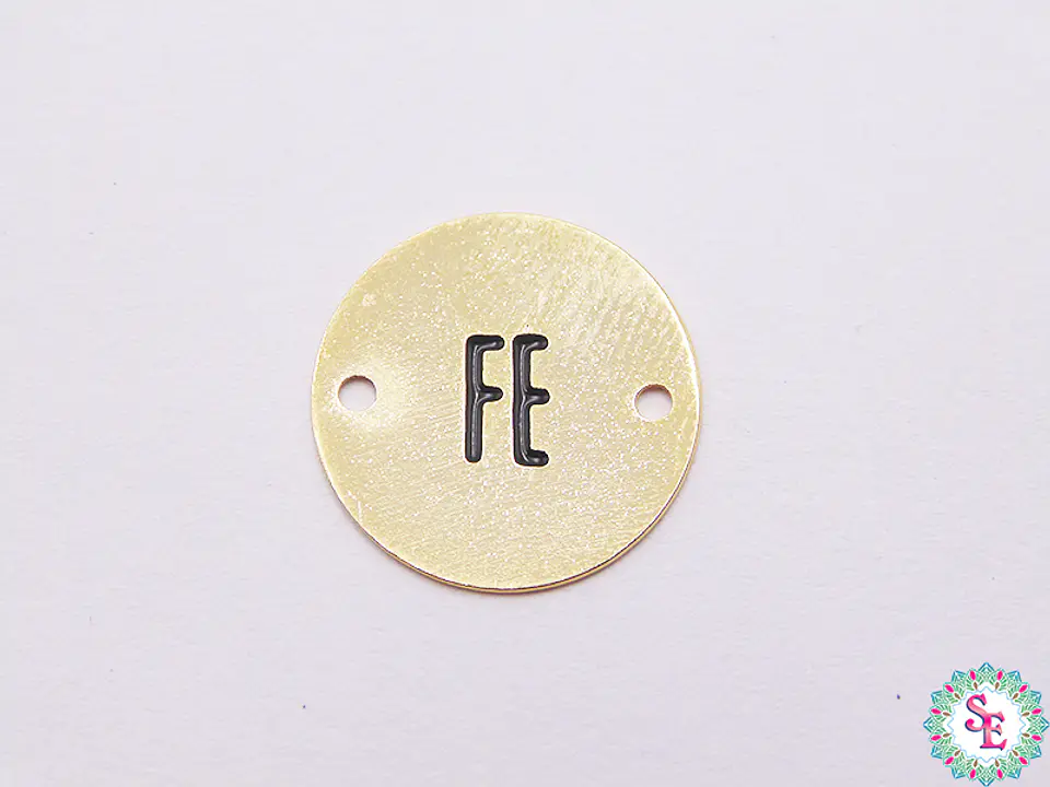 ORO GOLFI TERMINAL REDONDO FE 15MM X UND  1