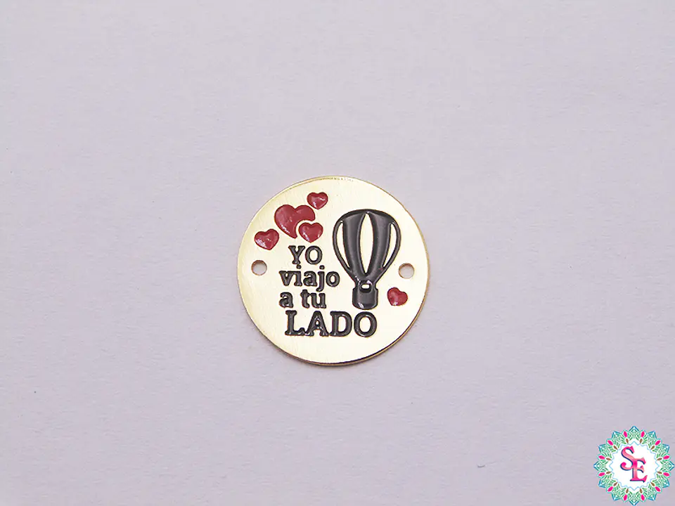 GOLD GOLFI ROUND END I TRAVEL BY YOUR SIDE 15MM X UNIT 1