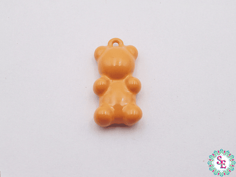 RODIO DIJE PINTADO NARANJA 16MM 