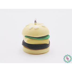FIMO FIGURA DIJE HAMBURGUESA  18*17MM