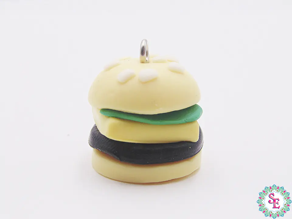 FIMO FIGURA DIJE HAMBURGUESA  18*17MM 1