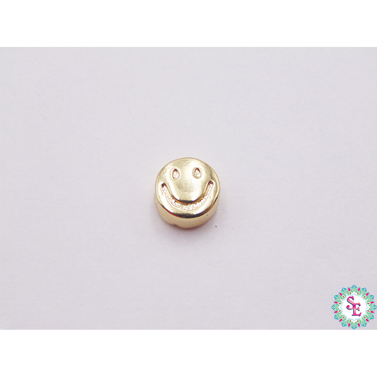 RODIO DORADO SEPARADOR CARA FELIZ 8MM 1