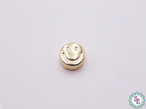 RODIO DORADO SEPARADOR CARA FELIZ 8MM