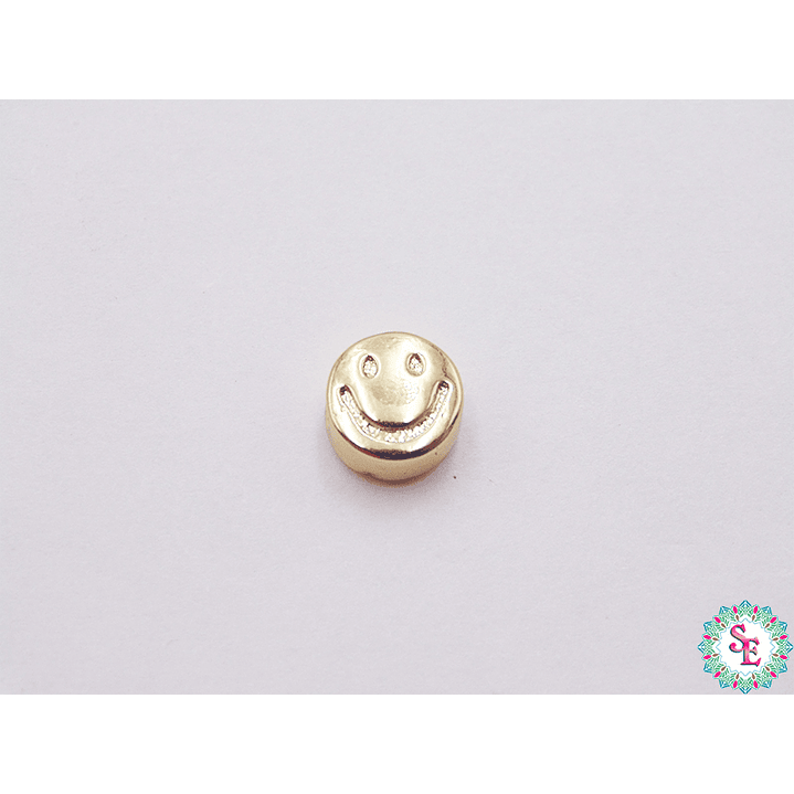 RODIO DORADO SEPARADOR CARA FELIZ 8MM 1