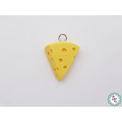 ACRILICO FIGURA DIJE QUESO 16MM X UND 