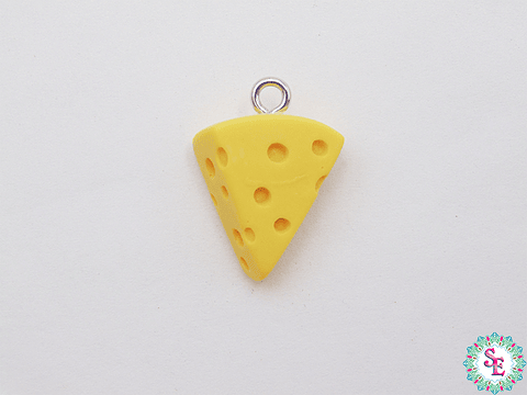 ACRILICO FIGURA DIJE QUESO 16MM X UND 