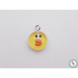 ACRILICO FIGURA DIJE CARA POLLITO 12MM 