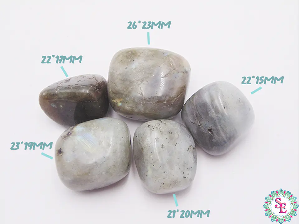 PIEDRA NATURAL MEDIANA TAMBOREADA LABRADORITA 20-30MM 12
