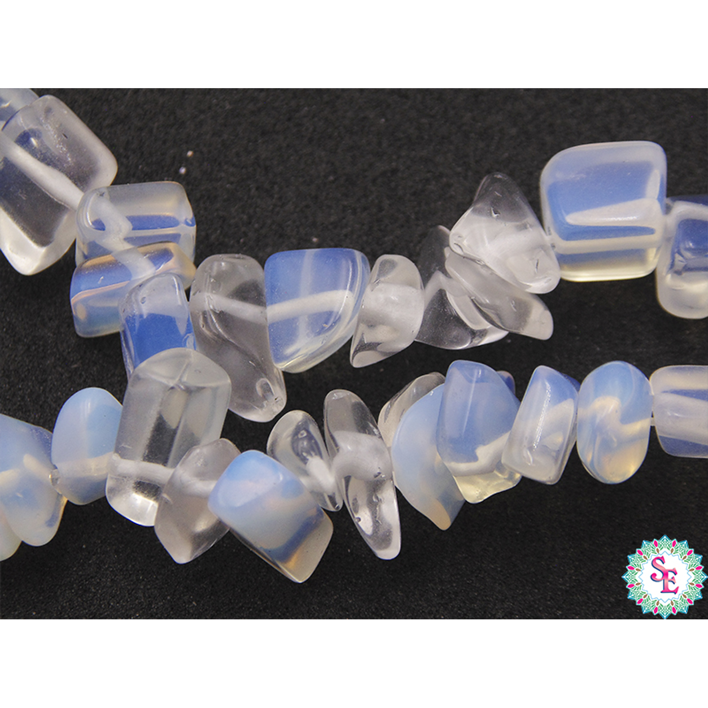 PIEDRA NATURAL PEQUEÑA PICADA OPALINA 5-8MM 1