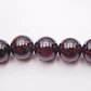 SARTA DE PIEDRA NATURAL LISA 8MM GRANATE X 48 UND APROX. - Miniatura 1
