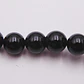 PIEDRA NATURAL LISA AGATA # 6MM NEGRA X 64 UND APROX  - Miniatura 1