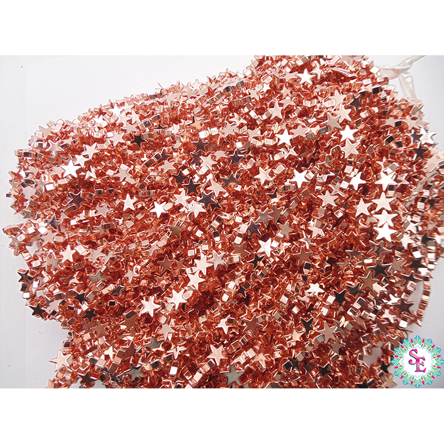 ACERINA ROSADA 34 ESTRELLA 8MM X 32 UND APROX  2