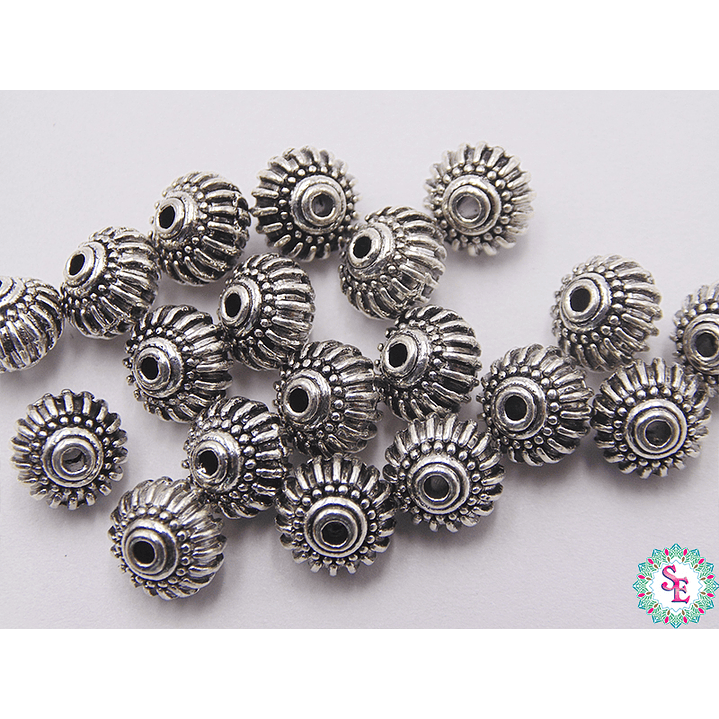 SAMAK PLATEADA CENTRO SEPARADOR 118 ACANALADO 7MM  1