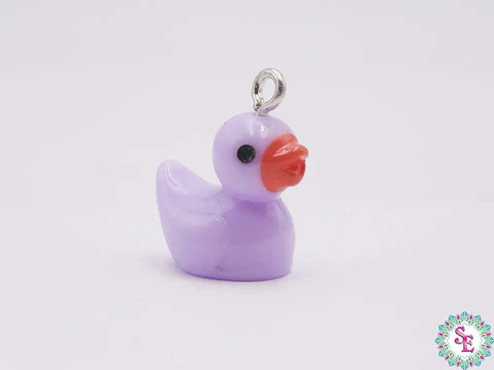 ACRILICO FIGURA DIJE PATO LILA 15MM 1