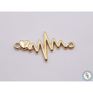 SAMAK DORADA CENTRO AMOR DE MI VIDA 30MM 