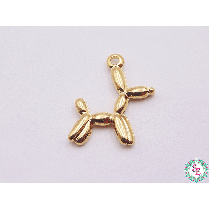 SAMAK GOLDEN BALLOONS PUPPY CHARM 22MM X PCS 1
