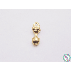 GOLDEN SAMAK POMPORO MINI PENDANT 16MM X UNIT