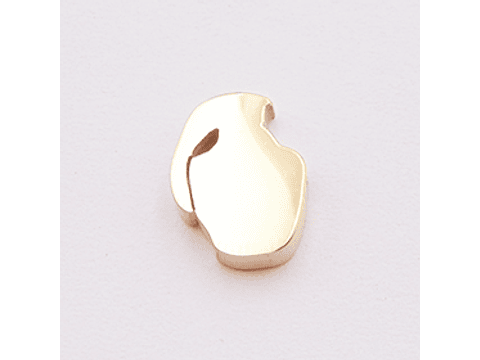 ACERO DORADO SEPARADOR GRANADA 10*8*3MM