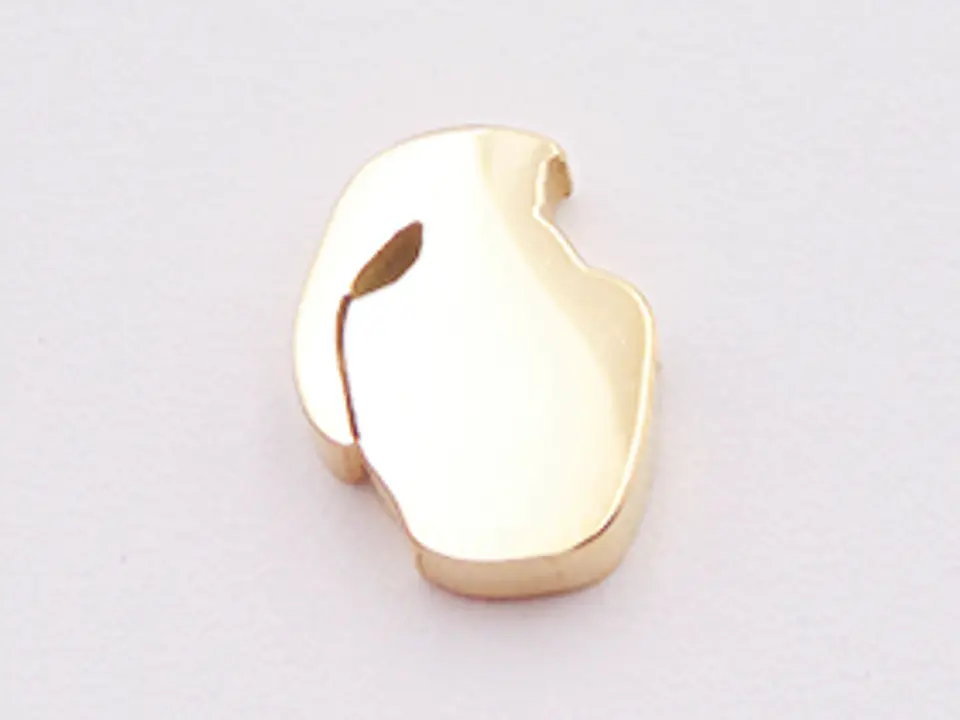 ACERO DORADO SEPARADOR GRANADA 10*8*3MM 1