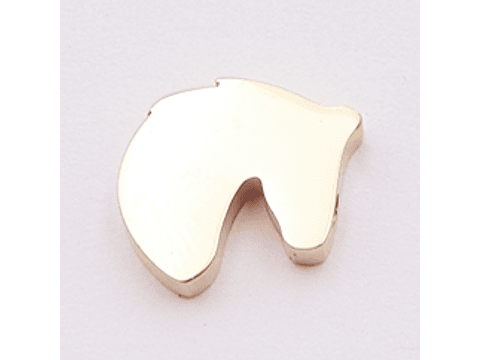 ACERO DORADO SEPARADOR UNICORNIO 13*10*3MM