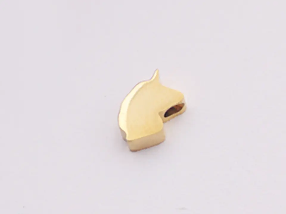 ACERO DORADO SEPARADOR UNICORNIO 8*5*3MM  1