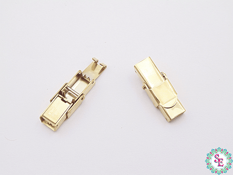 ACERO DORADO BROCHE RELOJ 6*2.5*3M