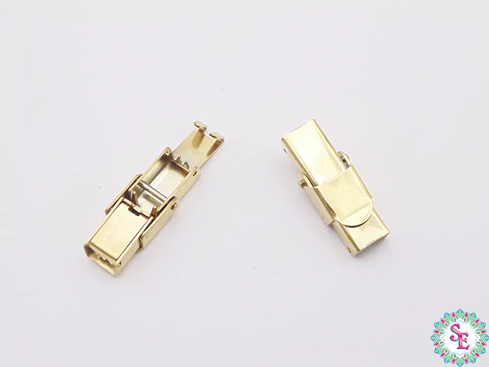 ACERO DORADO BROCHE RELOJ 6*2.5*3M 1