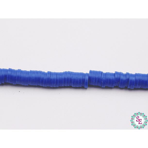 FIMO DISC 6MM KING BLUE STRIP 41CM APPROX