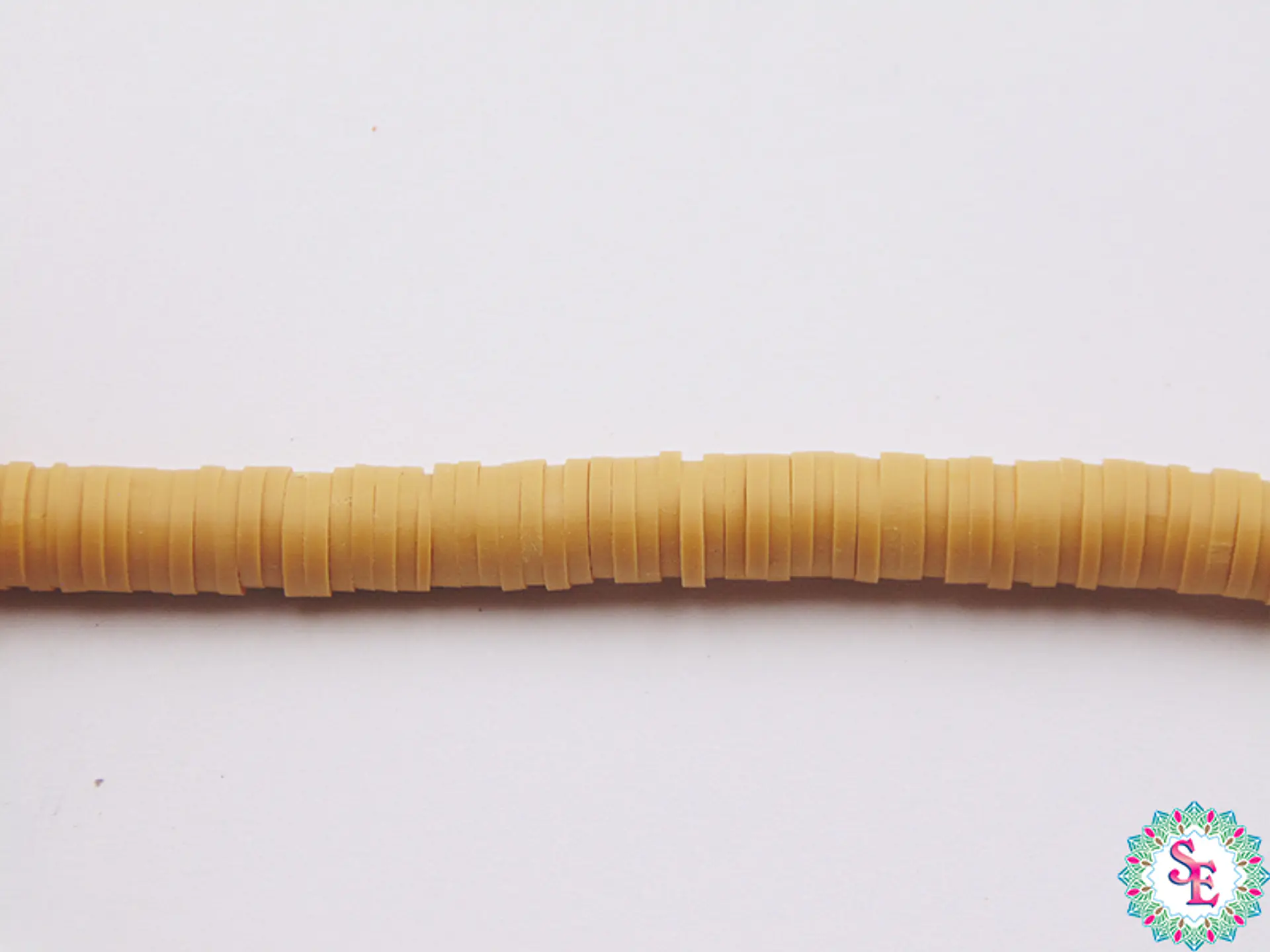FIMO DISC 6MM MUSTARD STRIP X 41CM APPROX 1