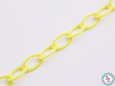 ACRILICO CADENA AMARILLO  X 50CM
