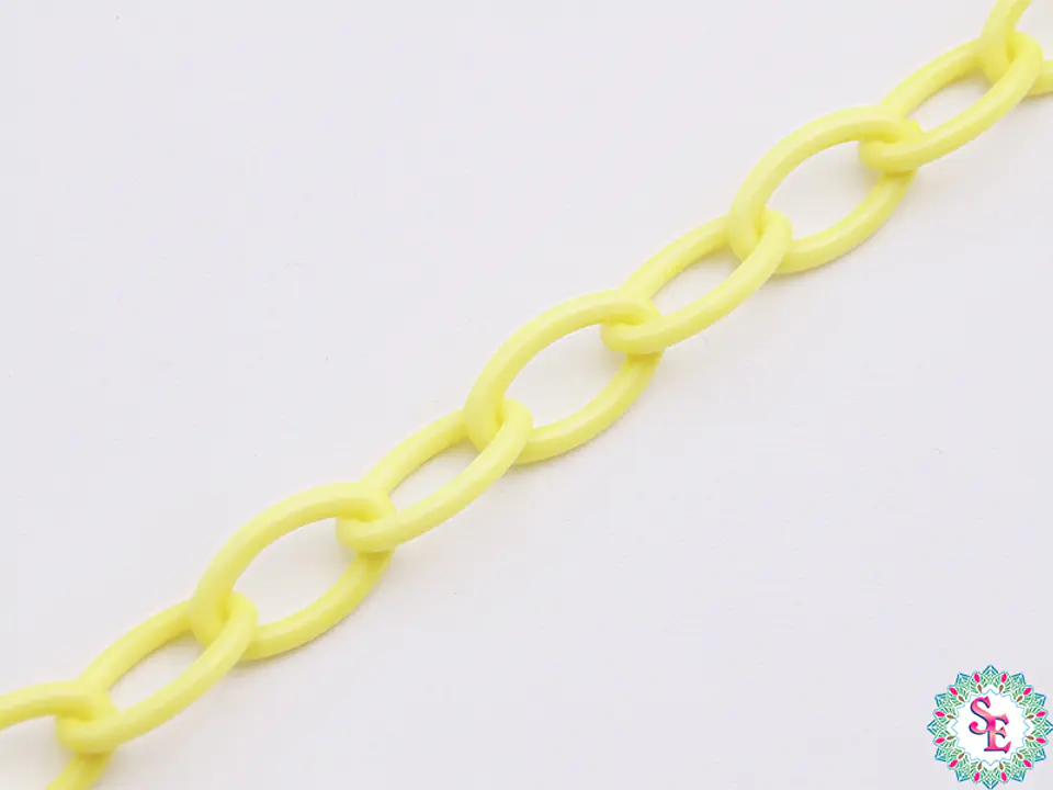 ACRILICO CADENA AMARILLO  X 50CM 1