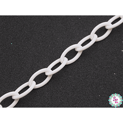 ACRYLIC WHITE CHAIN 8MM*50CM