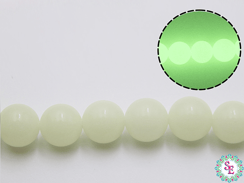 CRISTAL VIDRIO # 10MM LUMINOSO VERDE 