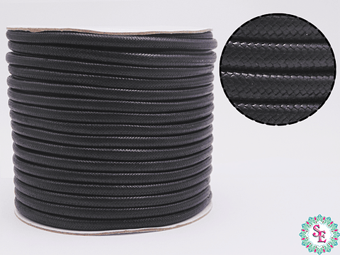 CORDON VIVORA 5MM NEGRO ROLLO*30M 